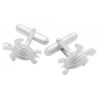 Sterling Silver .925 Leatherback Turtle Cufflinks