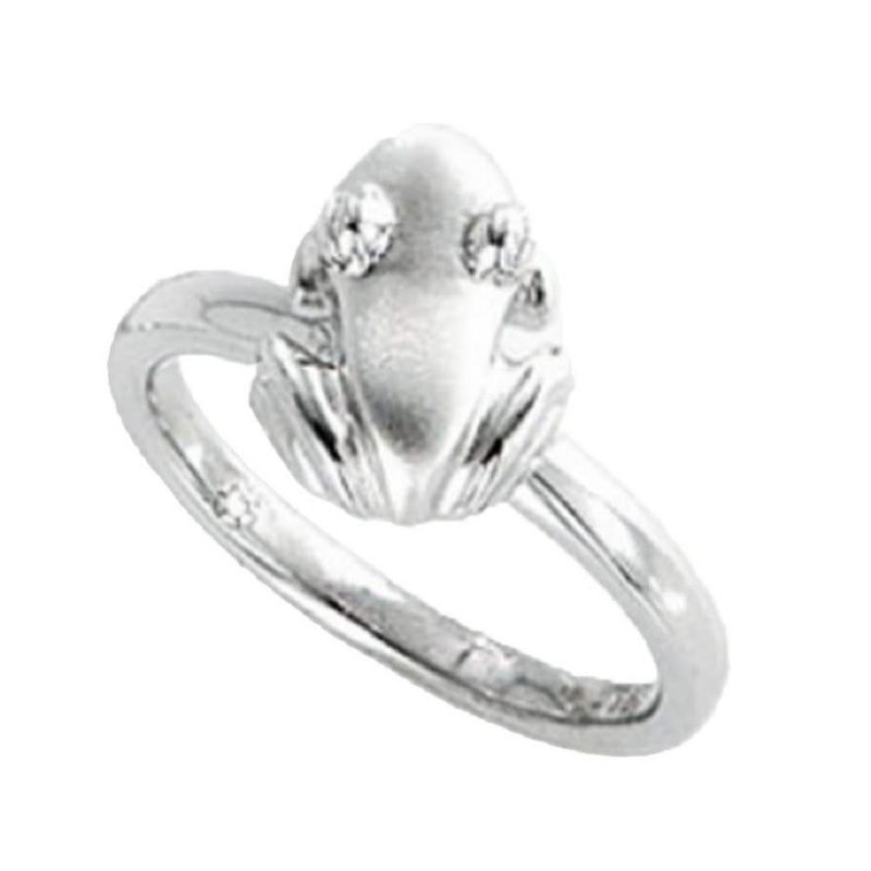 Coquí Solid Sterling Silver .925 Ring Choice of Matte or Polish