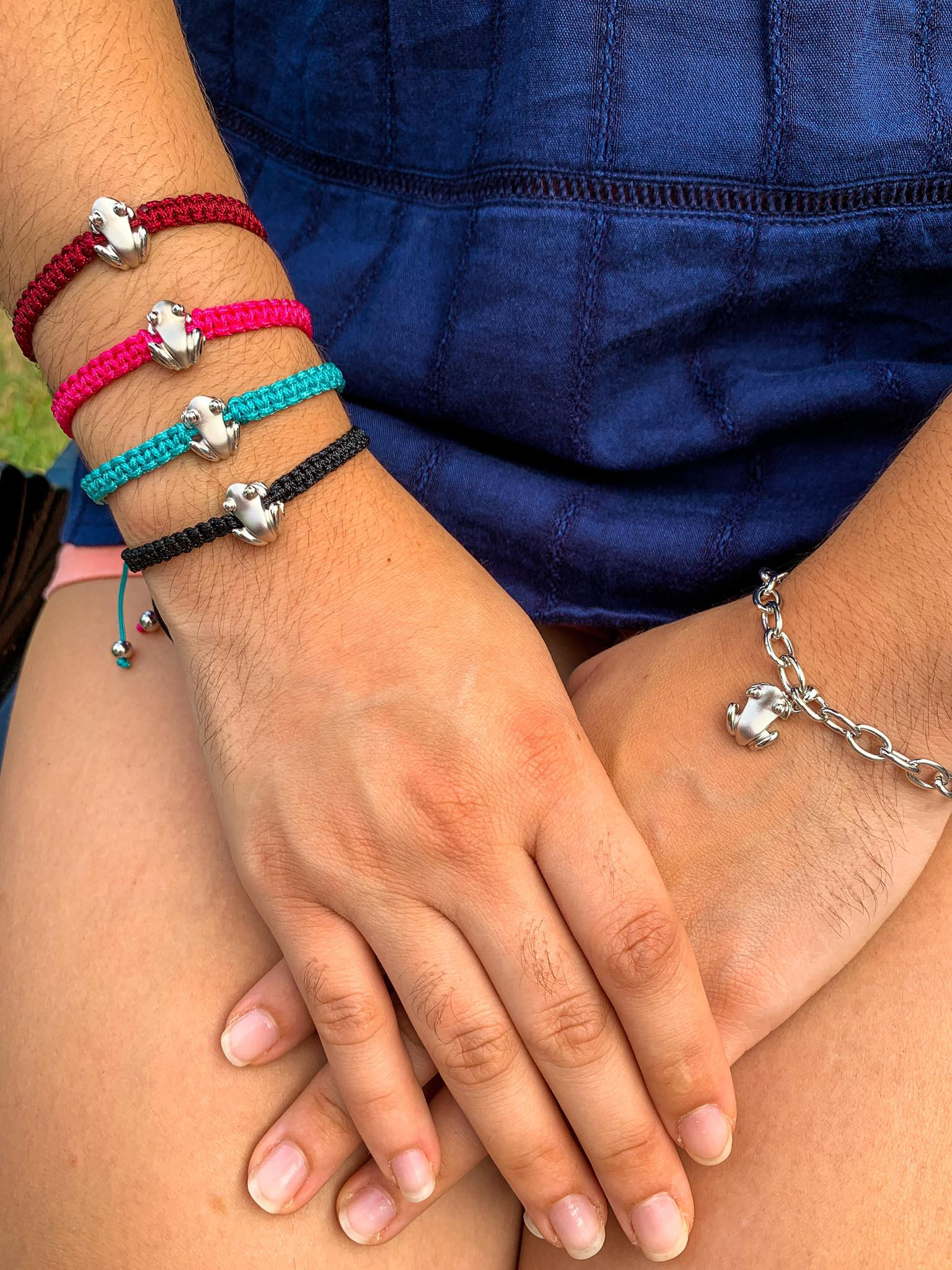 Coquí Solid Sterling Silver .925 link bracelet with lobster clasp 8 inches Coquí Solid Sterling Silver .925 link bracelet with lobster clasp 8 inches