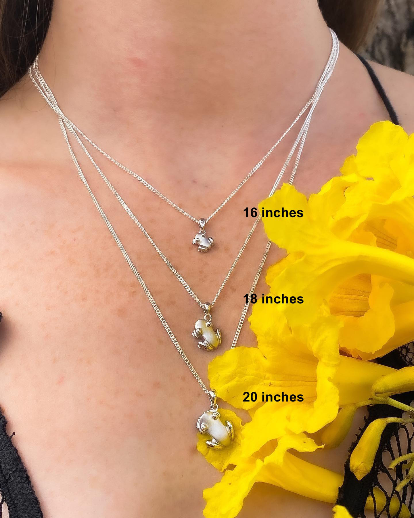 Solid Sterling Silver .925 Curb Link Chain Coquí el Original®