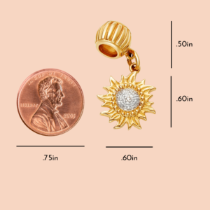 Gold Sun Holder