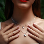 High-quality silver jewelry with tree frog charms