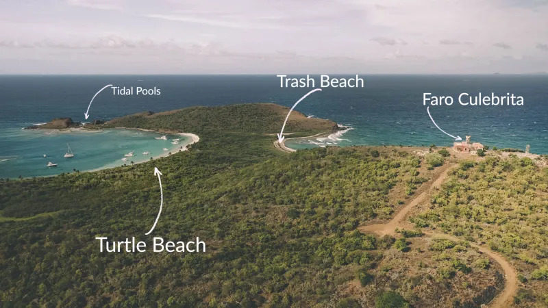 An aerial view of a beach

Description automatically generated